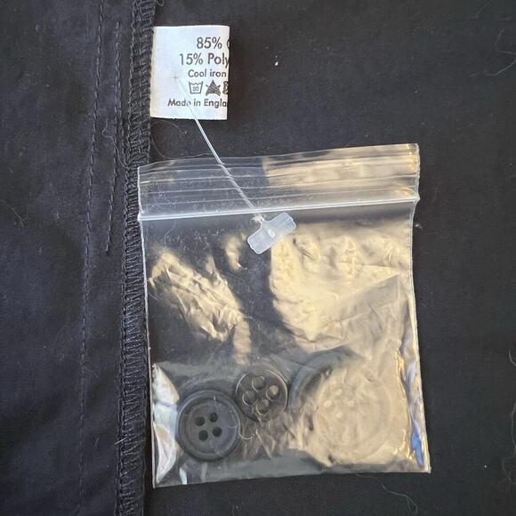 Eskandar Black Extra Long Hooded Boxy Raincoat Womens Size 2 - Picture 7 of 9